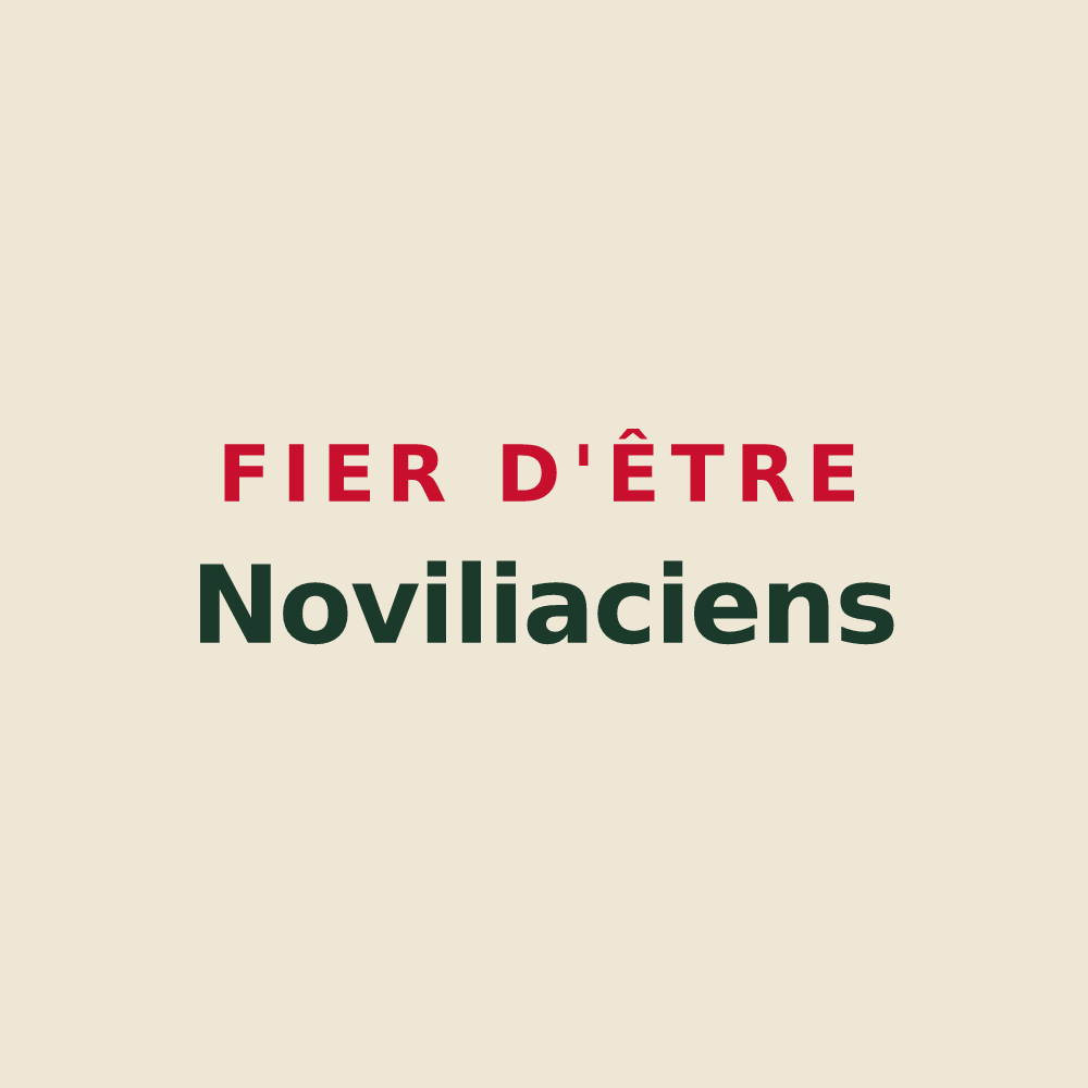 Tote bag « Fier d'être Noviliaciens » — design pour Neuillé-le-Lierre