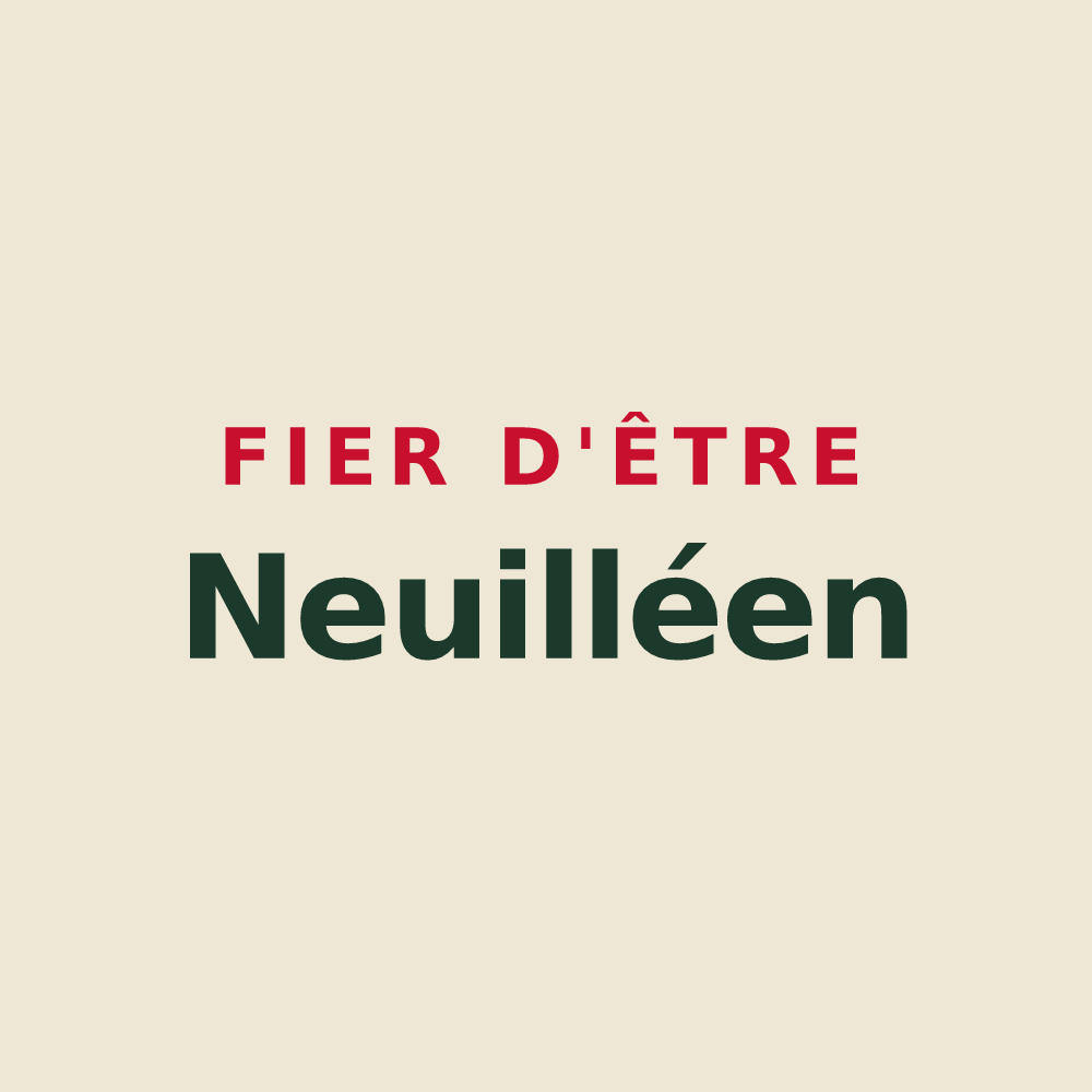 Tote bag « Fier d'être Neuilléen » — design pour Neuillé