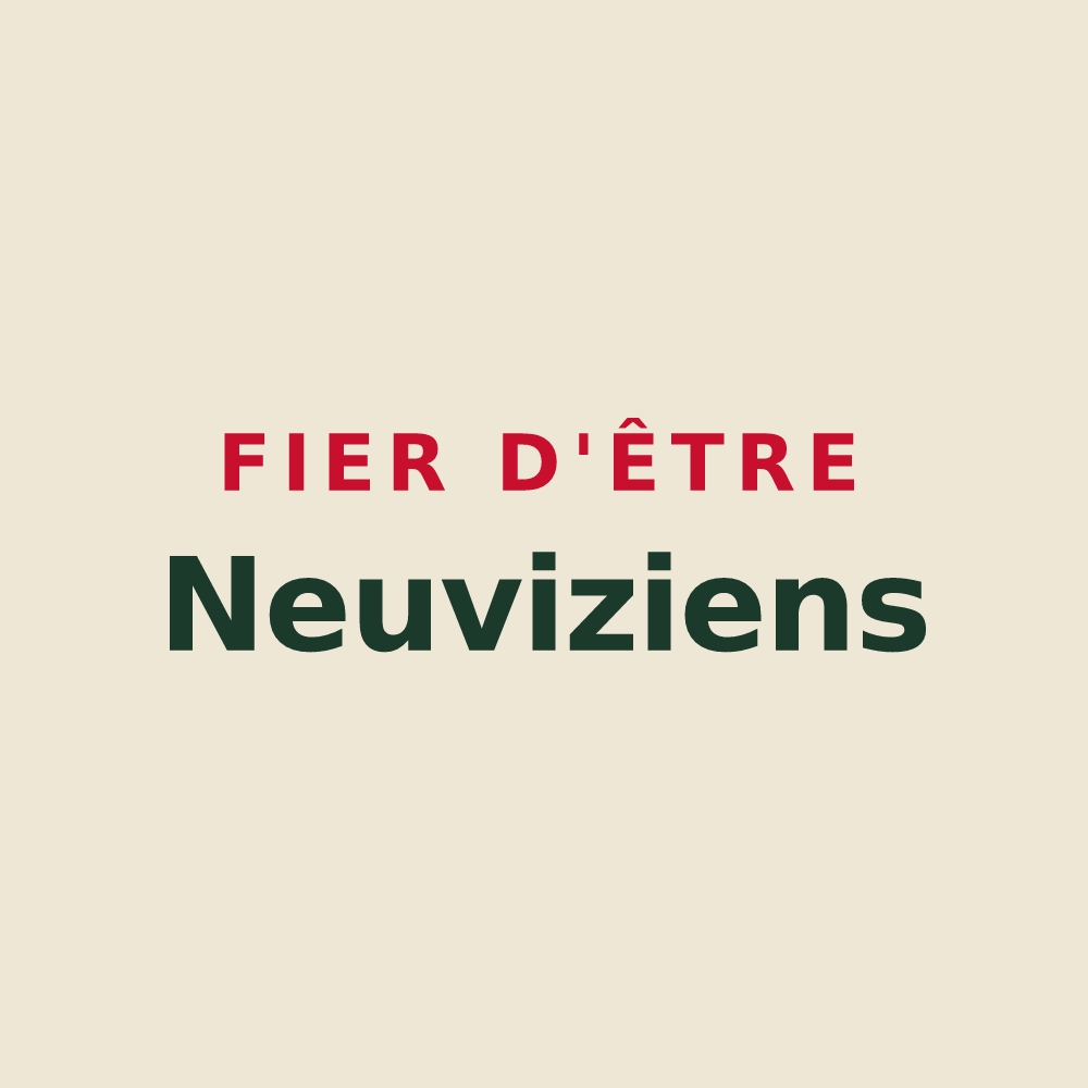Tote bag « Fier d'être Neuviziens » — design pour Neuvizy