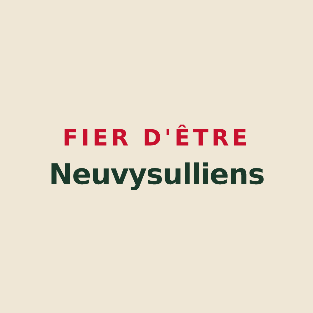 Tote bag « Fier d'être Neuvysulliens » — design pour Neuvy-en-Sullias