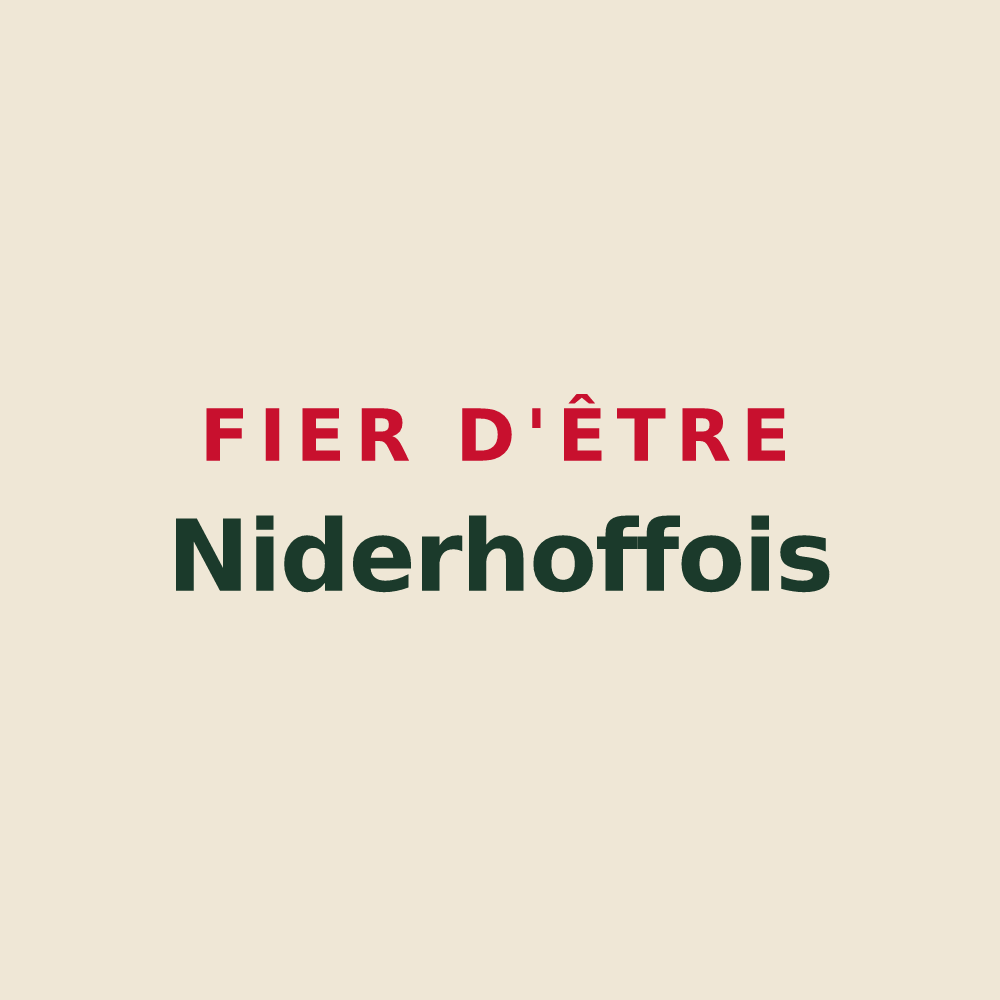 Tote bag « Fier d'être Niderhoffois » — design pour Niderhoff
