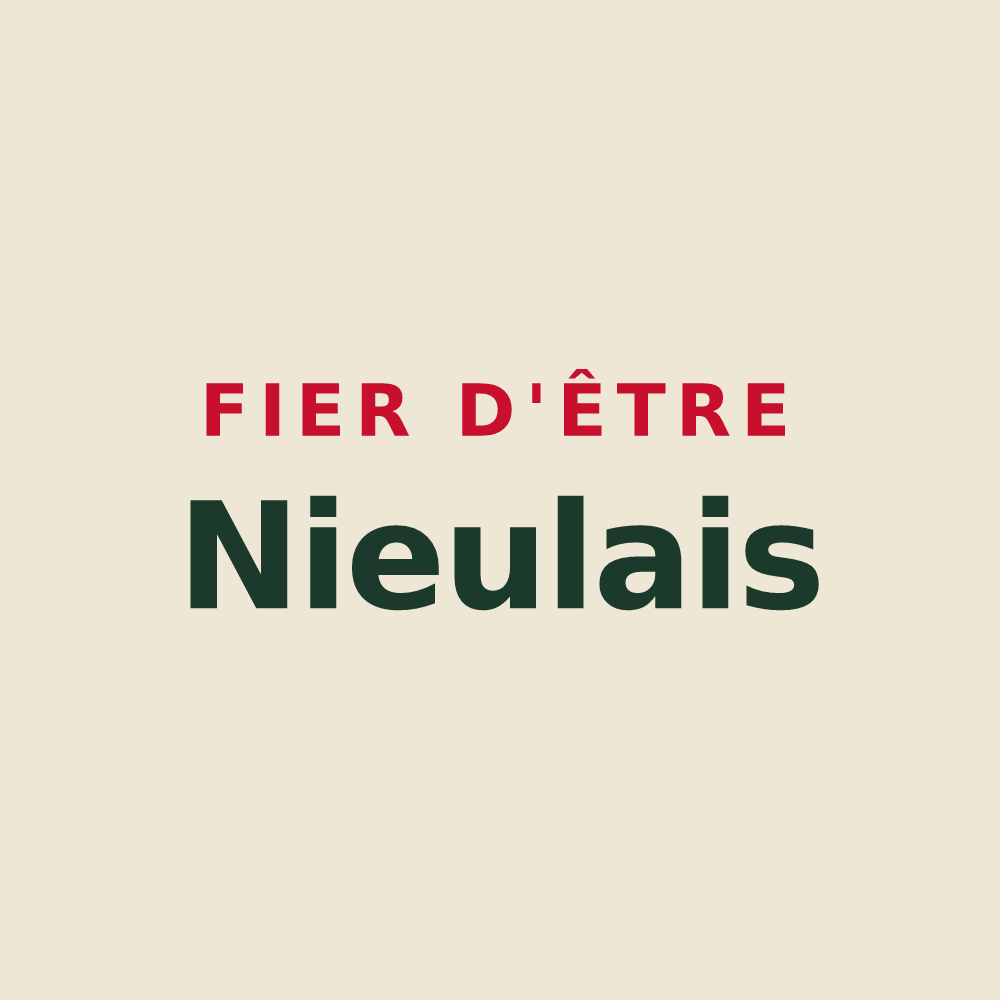 Tote bag « Fier d'être Nieulais » — design pour Nieul-le-Virouil