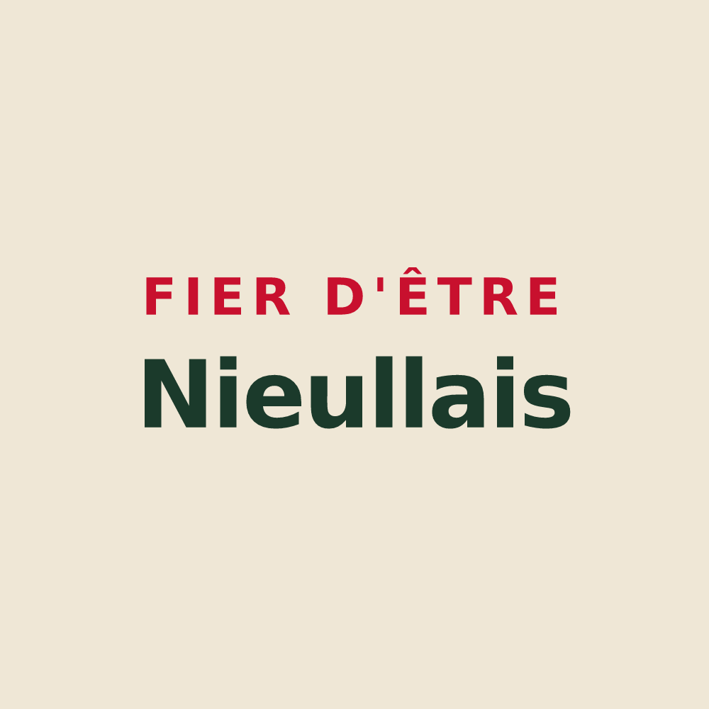 Tote bag « Fier d'être Nieullais » — design pour Nieulle-sur-Seudre