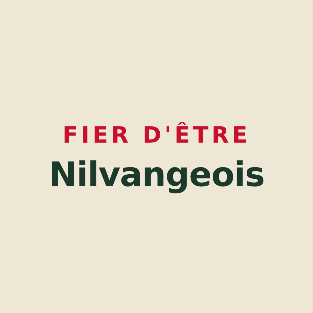Tote bag « Fier d'être Nilvangeois » — design pour Nilvange