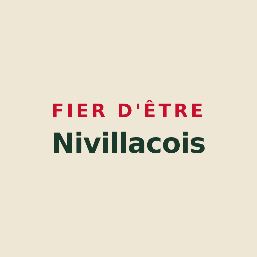 Tote bag « Fier d'être Nivillacois » — design pour Nivillac