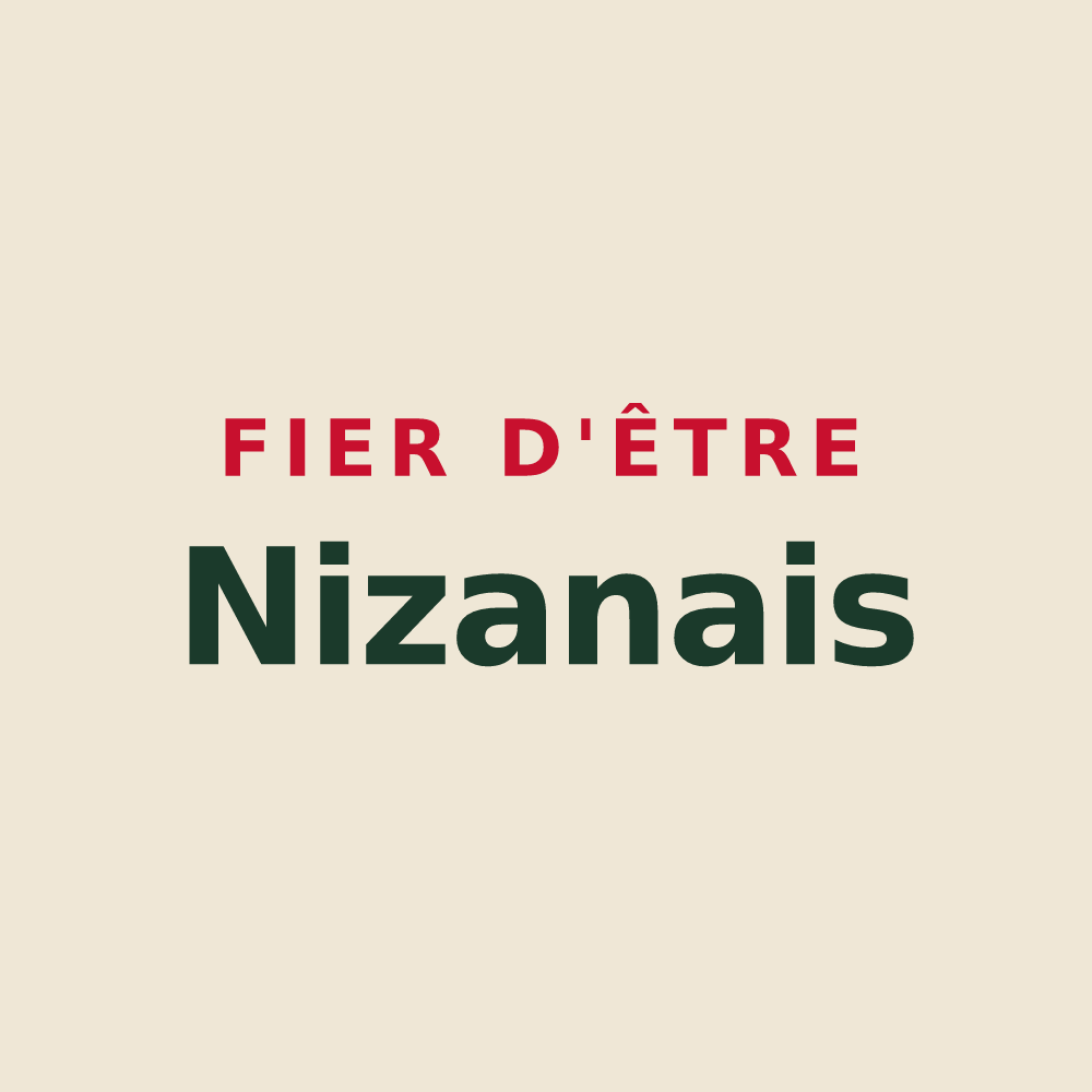 Tote bag « Fier d'être Nizanais » — design pour Nizan-Gesse