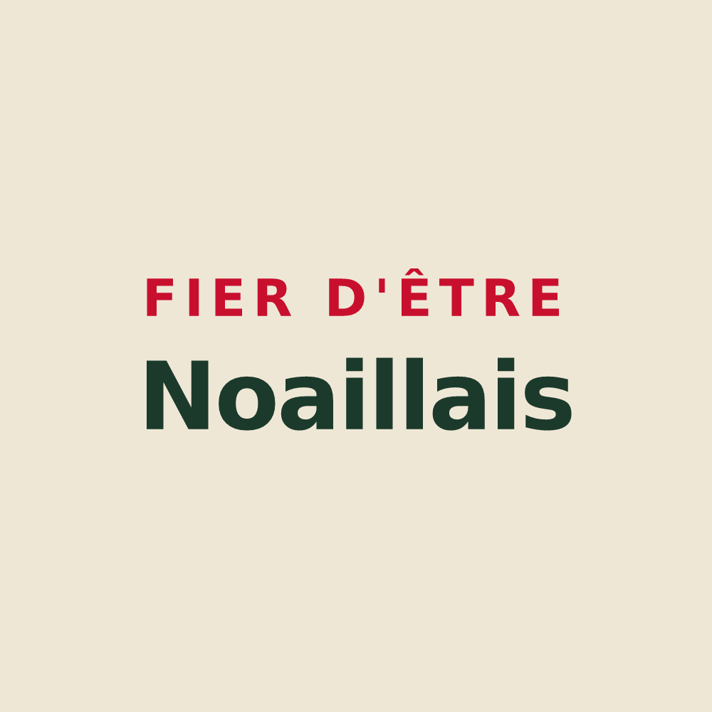 Tote bag « Fier d'être Noaillais » — design pour Noailles
