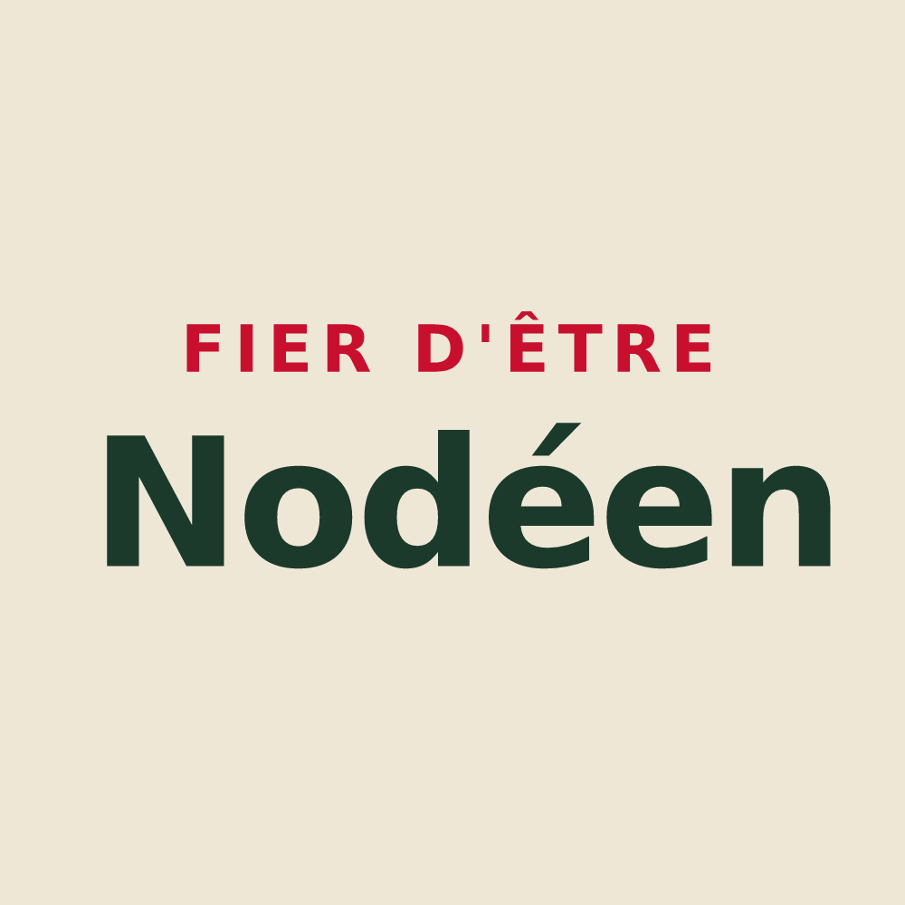 Tote bag « Fier d'être Nodéen » — design pour Nod-sur-Seine