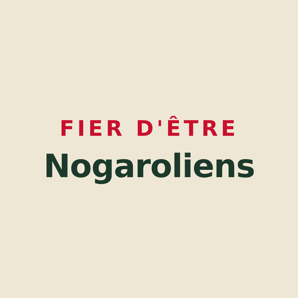 Tote bag « Fier d'être Nogaroliens » — design pour Nogaro