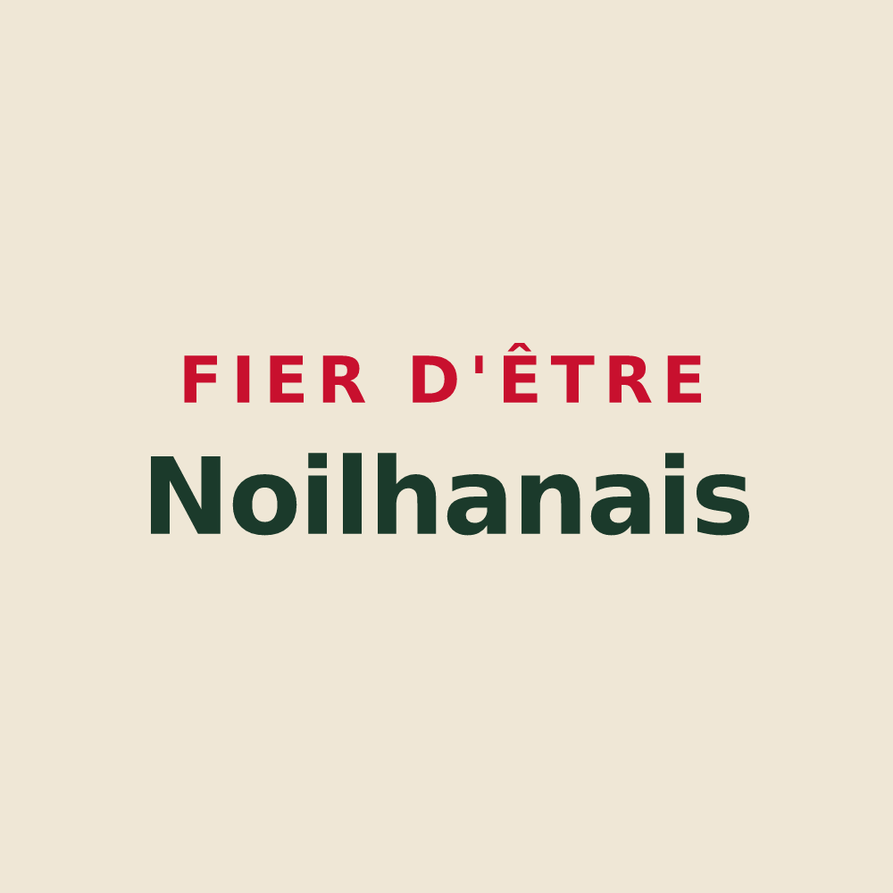 Tote bag « Fier d'être Noilhanais » — design pour Noilhan