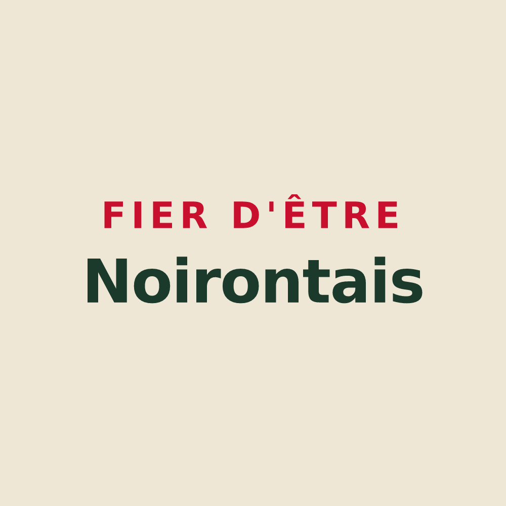 Tote bag « Fier d'être Noirontais » — design pour Noironte