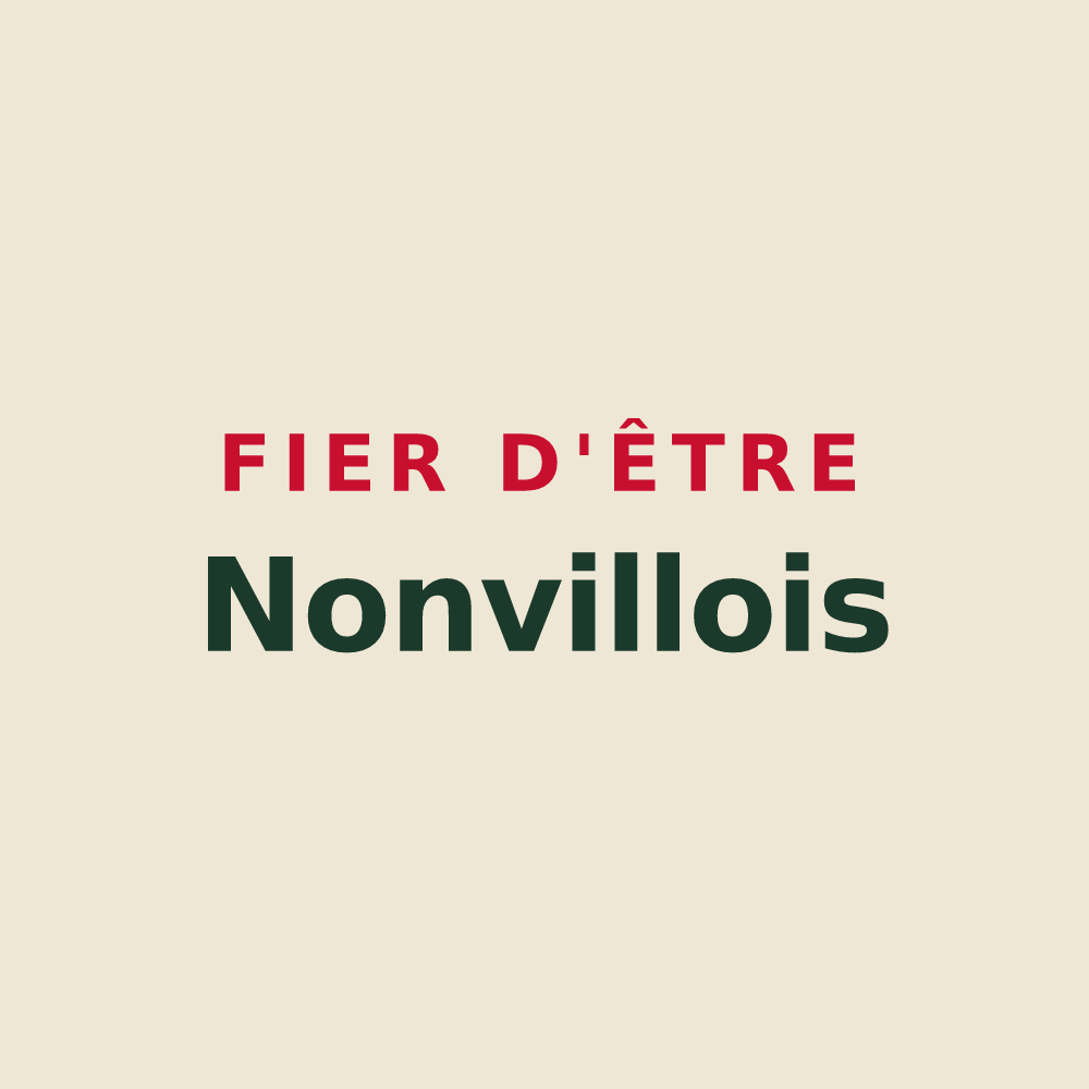 Tote bag « Fier d'être Nonvillois » — design pour Nonville