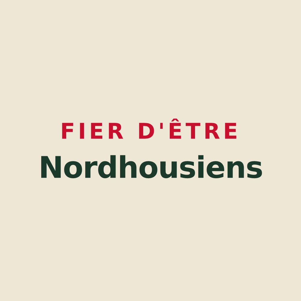 Tote bag « Fier d'être Nordhousiens » — design pour Nordhouse