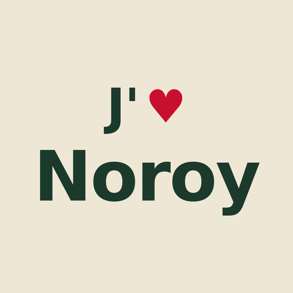 Tote bag personnalisé Noroy — design J'aime Noroy