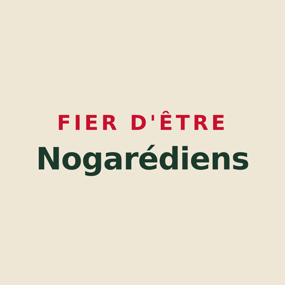 Tote bag « Fier d'être Nogarédiens » — design pour Norroy-lès-Pont-à-Mousson