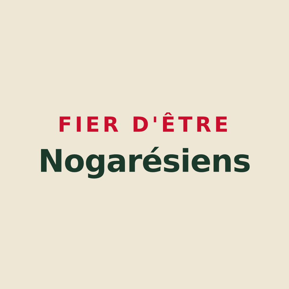 Tote bag « Fier d'être Nogarésiens » — design pour Norroy