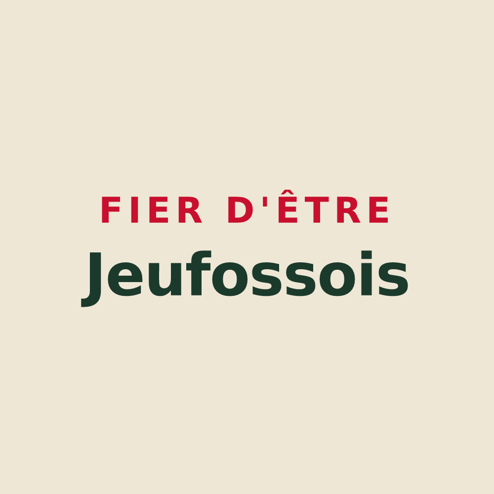Tote bag « Fier d'être Jeufossois » — design pour Notre-Dame-de-la-Mer