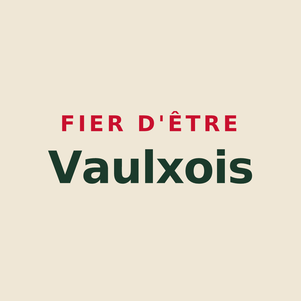 Tote bag « Fier d'être Vaulxois » — design pour Notre-Dame-de-Vaulx