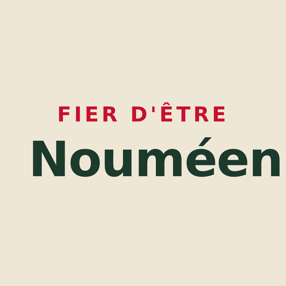 Tote bag « Fier d'être Nouméen » — design pour Nouméa