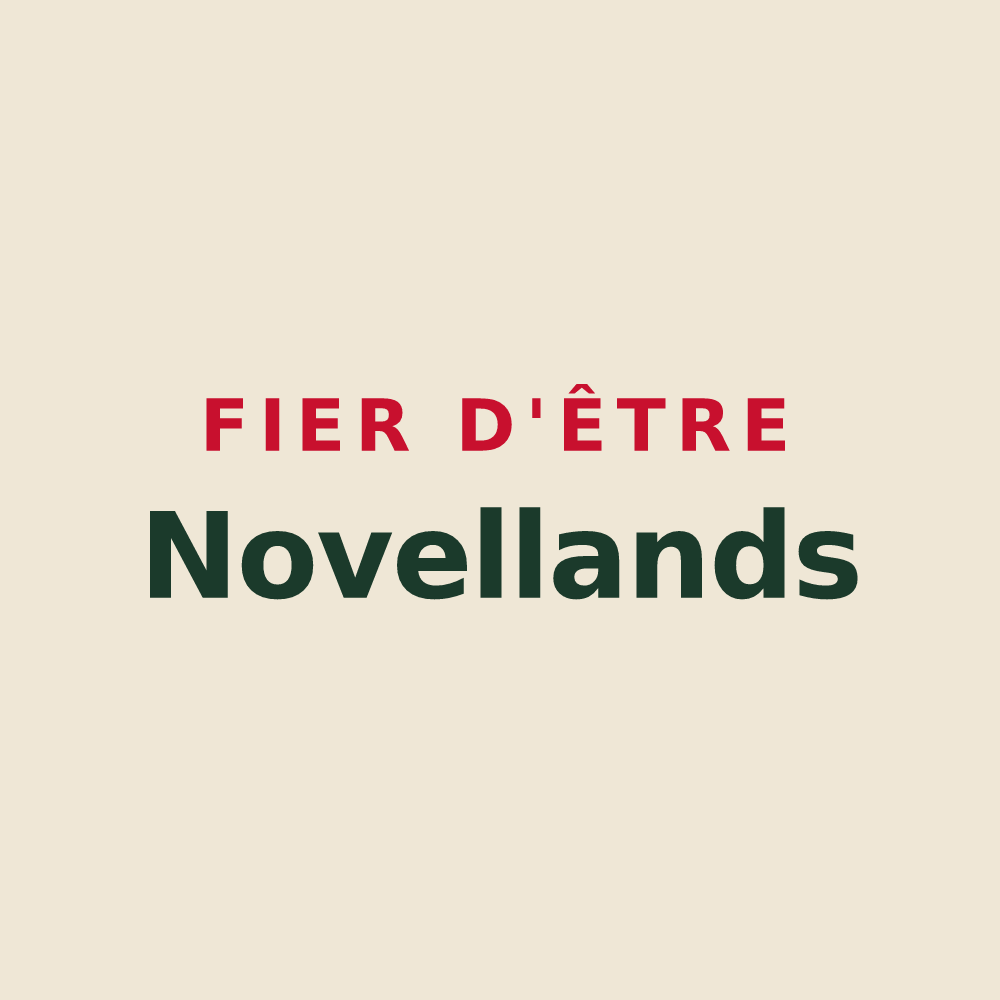 Tote bag « Fier d'être Novellands » — design pour Novel