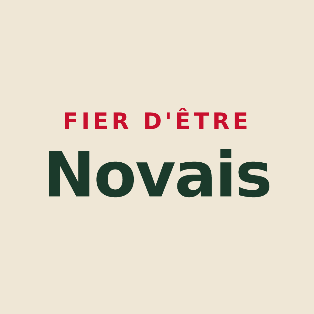 Tote bag « Fier d'être Novais » — design pour Noves