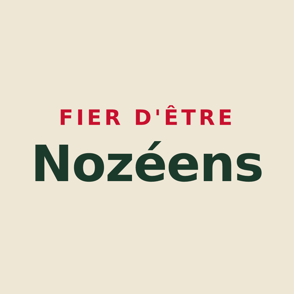 Tote bag « Fier d'être Nozéens » — design pour Nozay