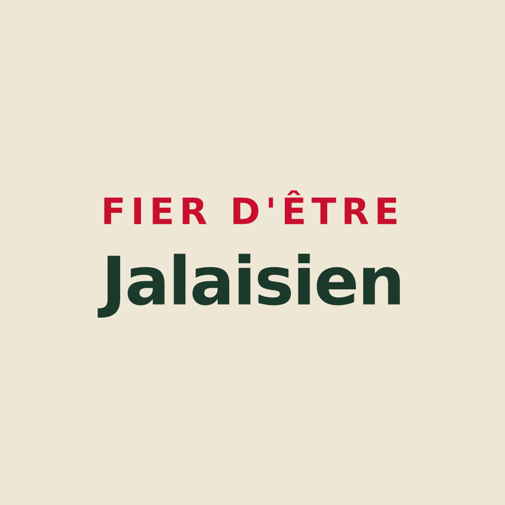 Tote bag « Fier d'être Jalaisien » — design pour Nuillé-le-Jalais
