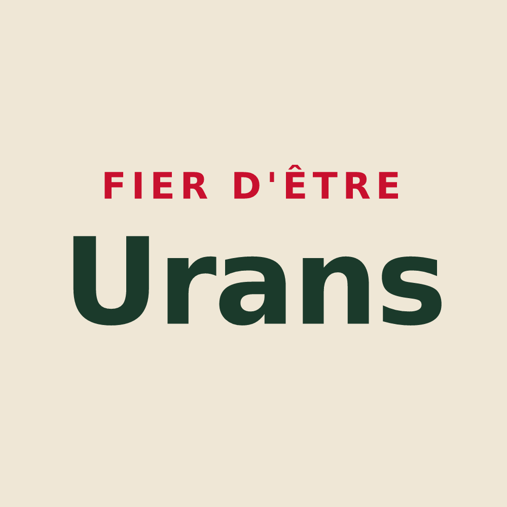 Tote bag « Fier d'être Urans » — design pour Nully