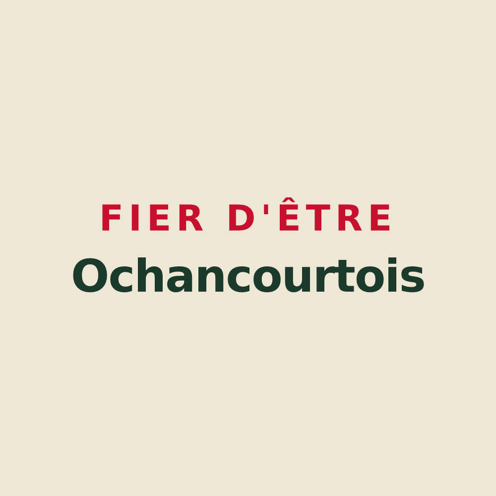 Tote bag « Fier d'être Ochancourtois » — design pour Ochancourt