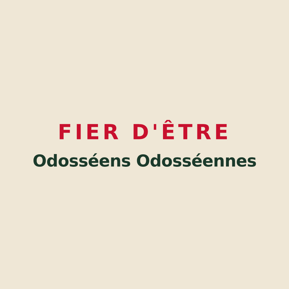 Tote bag « Fier d'être Odosséens Odosséennes » — design pour Odos