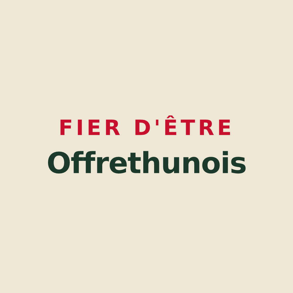 Tote bag « Fier d'être Offrethunois » — design pour Offrethun