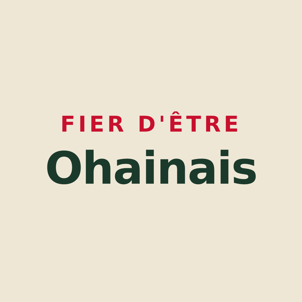 Tote bag « Fier d'être Ohainais » — design pour Ohain