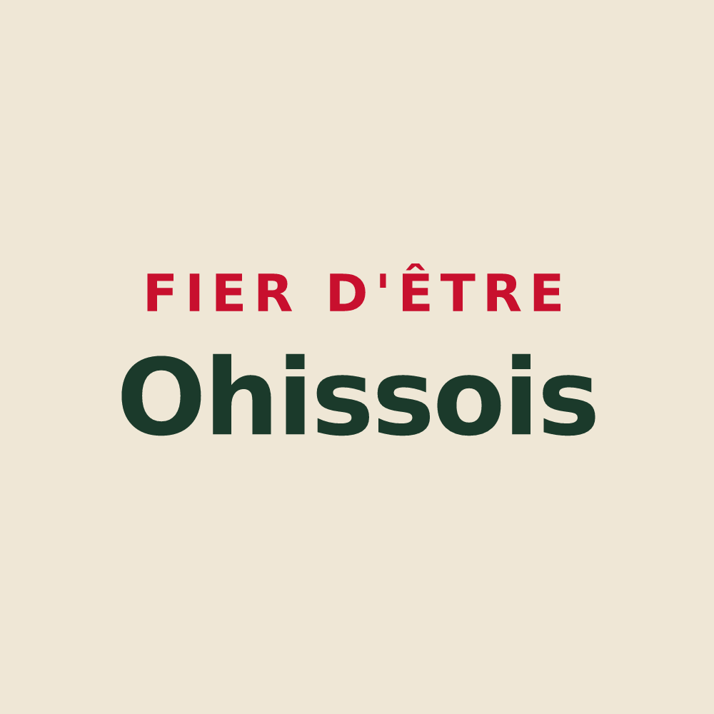 Tote bag « Fier d'être Ohissois » — design pour Ohis