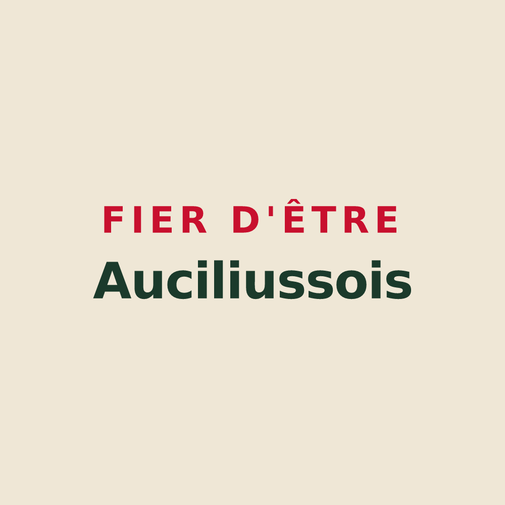 Tote bag « Fier d'être Auciliussois » — design pour Oisly