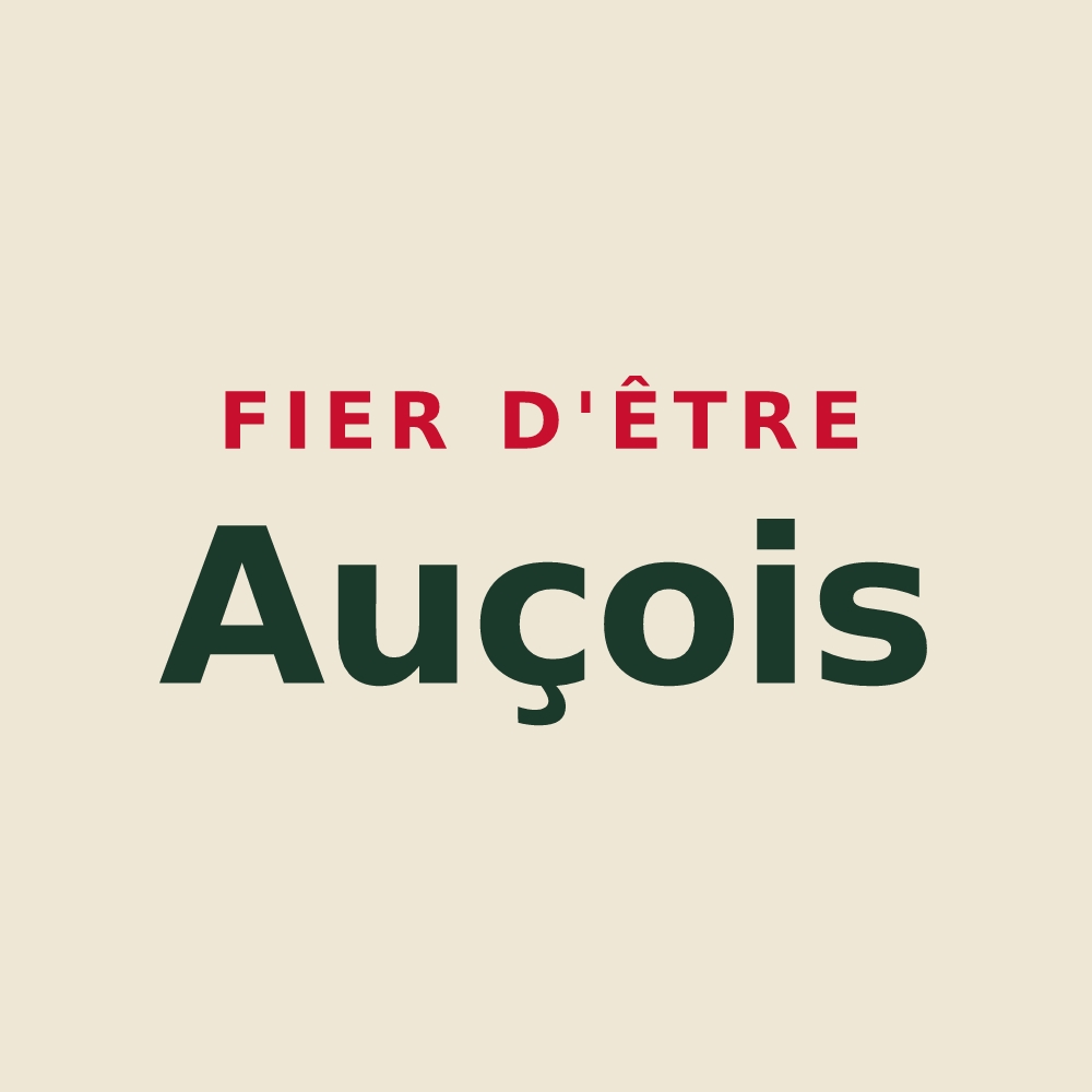 Tote bag « Fier d'être Auçois » — design pour Oisy