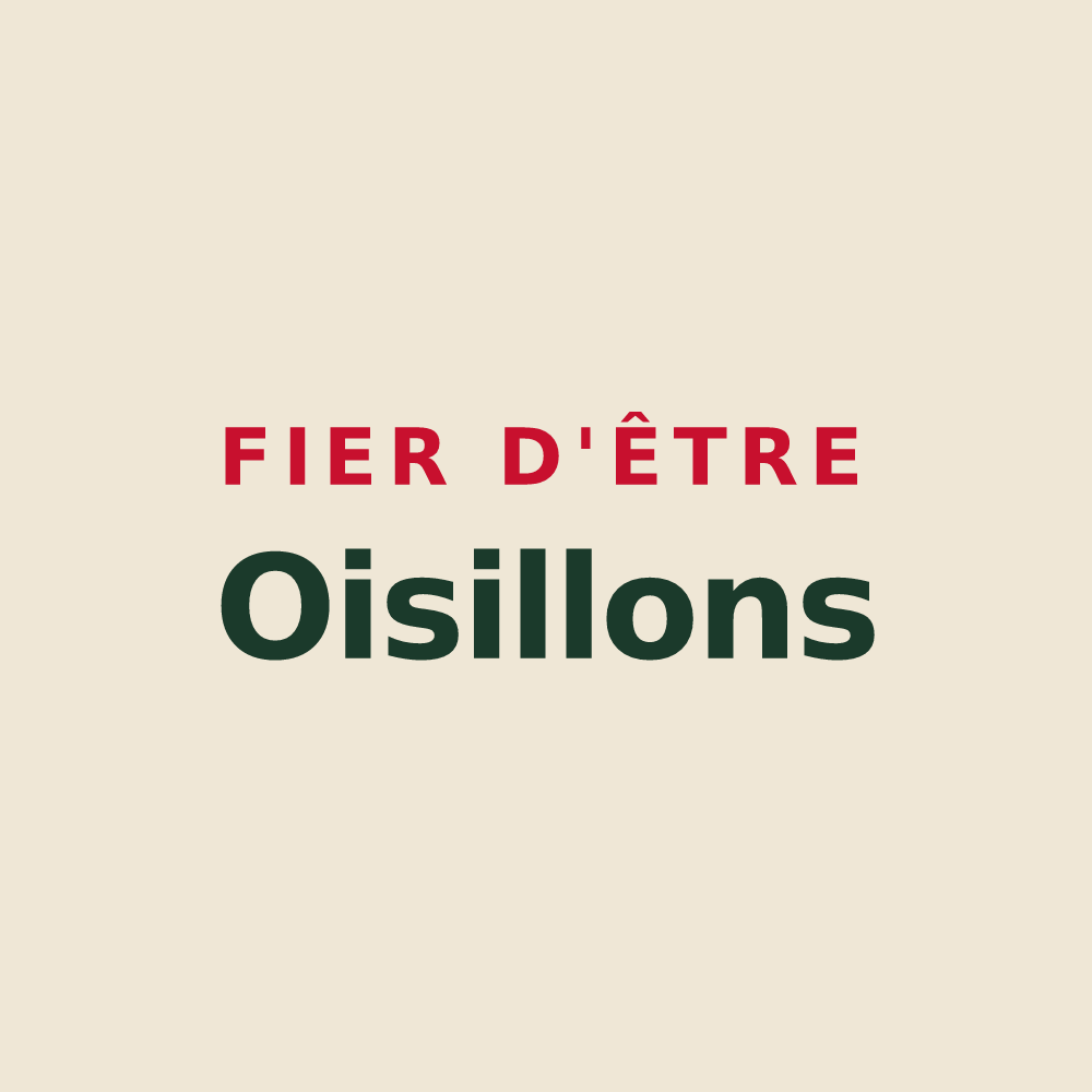 Tote bag « Fier d'être Oisillons » — design pour Oisy