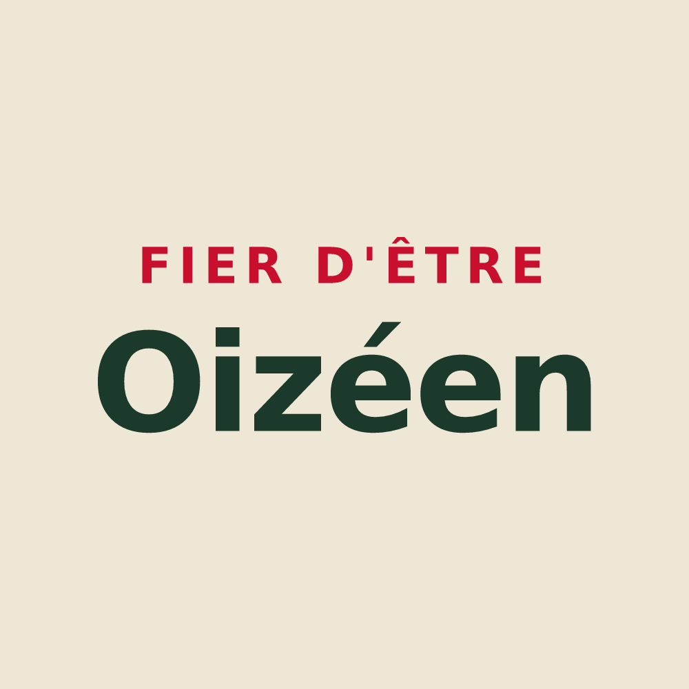 Tote bag « Fier d'être Oizéen » — design pour Oizé