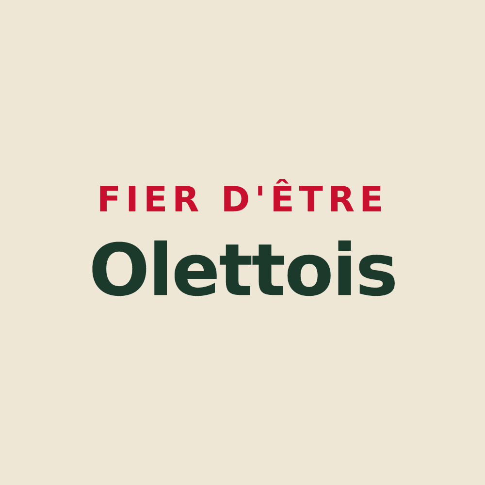 Tote bag « Fier d'être Olettois » — design pour Olette