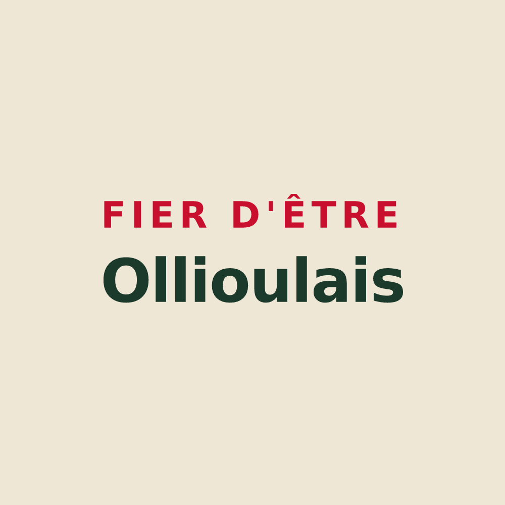 Tote bag « Fier d'être Ollioulais » — design pour Ollioules