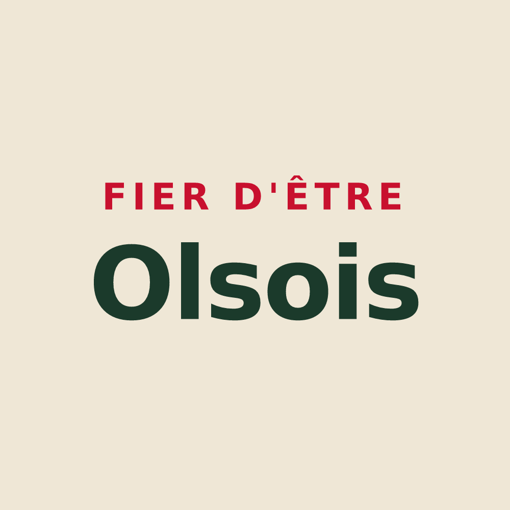 Tote bag « Fier d'être Olsois » — design pour Ols-et-Rinhodes