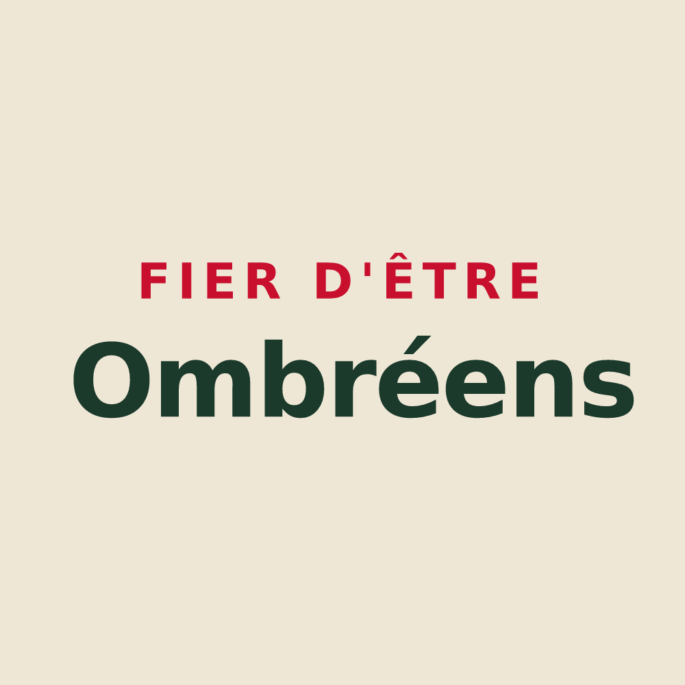 Tote bag « Fier d'être Ombréens » — design pour Ombrée d'Anjou
