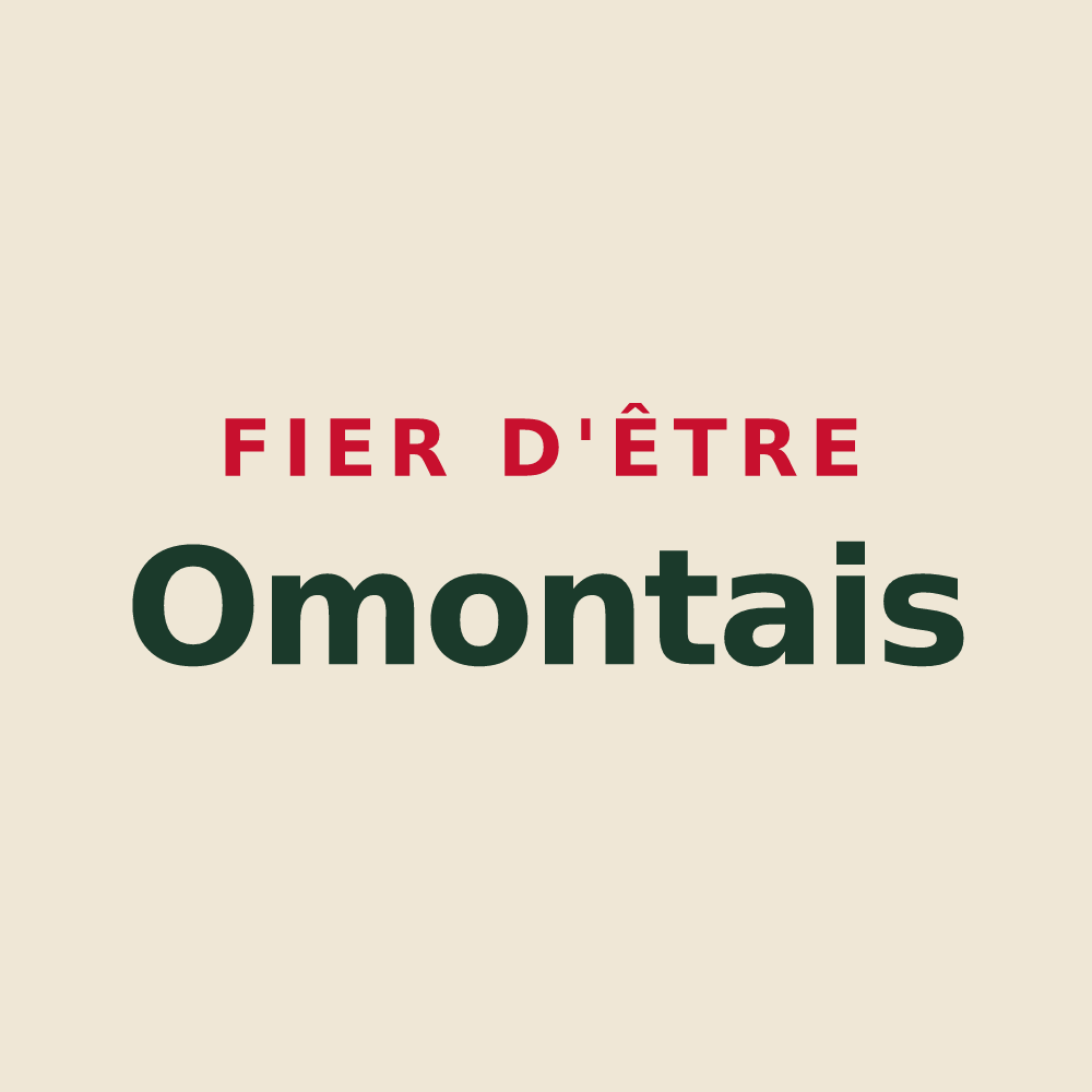 Tote bag « Fier d'être Omontais » — design pour Omont
