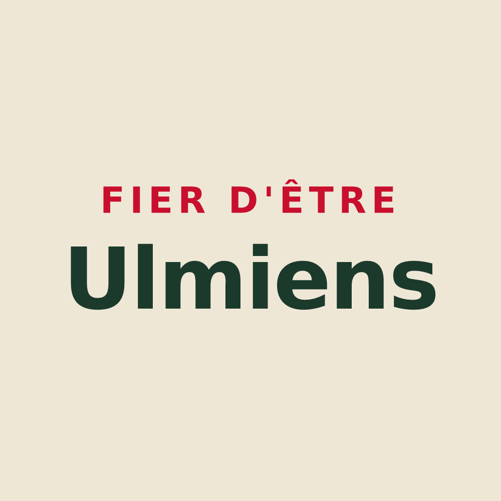 Tote bag « Fier d'être Ulmiens » — design pour Oms