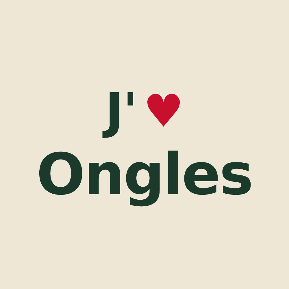 Tote bag personnalisé Ongles — design J'aime Ongles