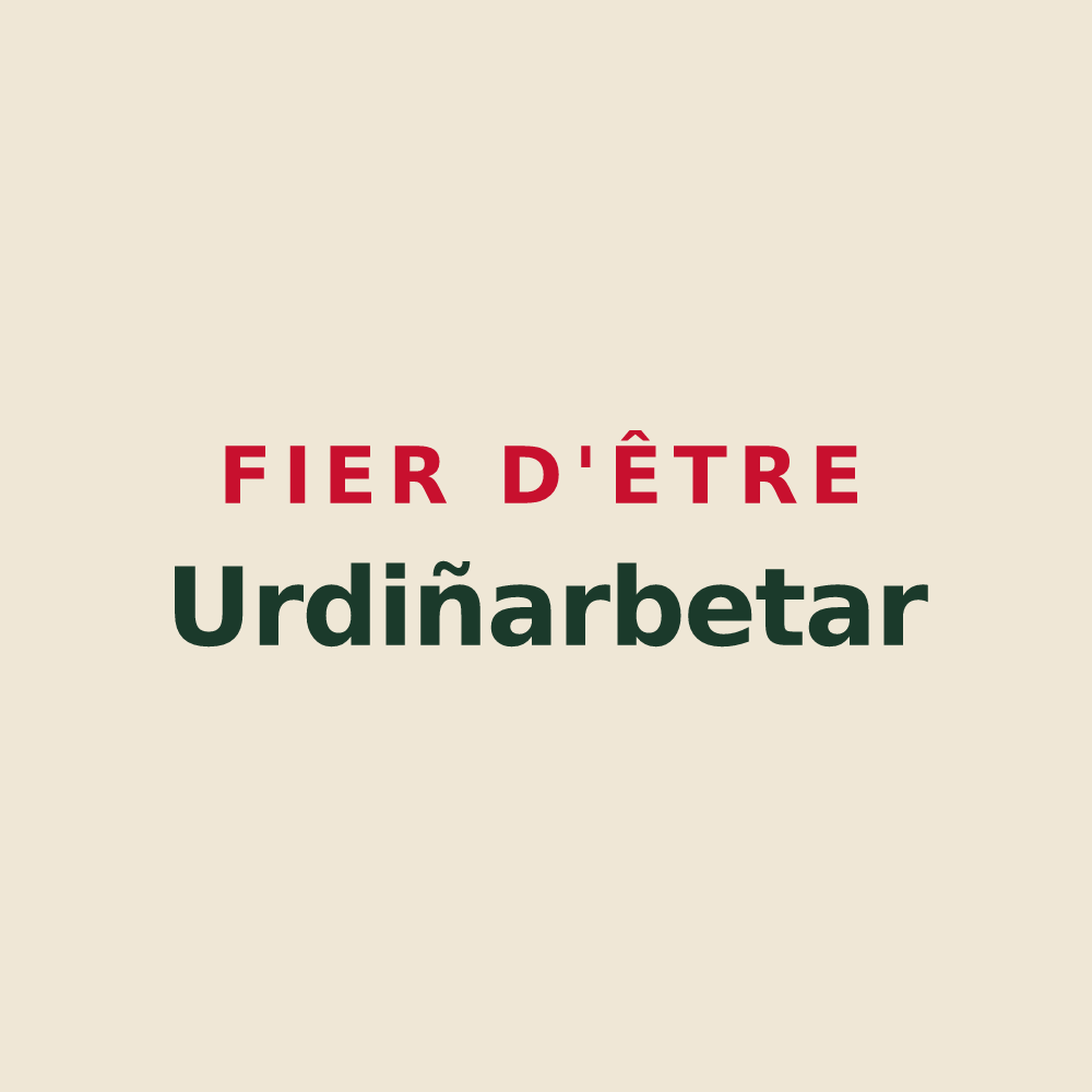 Tote bag « Fier d'être Urdiñarbetar » — design pour Ordiarp