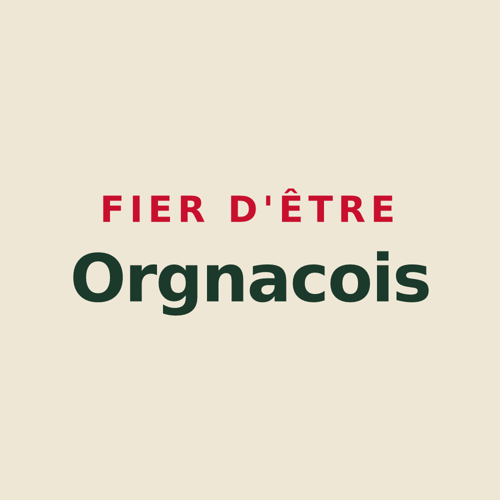 Tote bag « Fier d'être Orgnacois » — design pour Orgnac-l'Aven