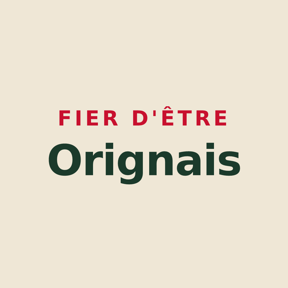 Tote bag « Fier d'être Orignais » — design pour Origne