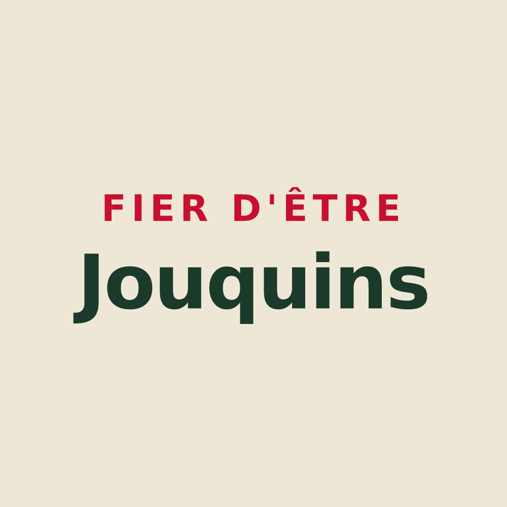 Tote bag « Fier d'être Jouquins » — design pour Origny-le-Sec