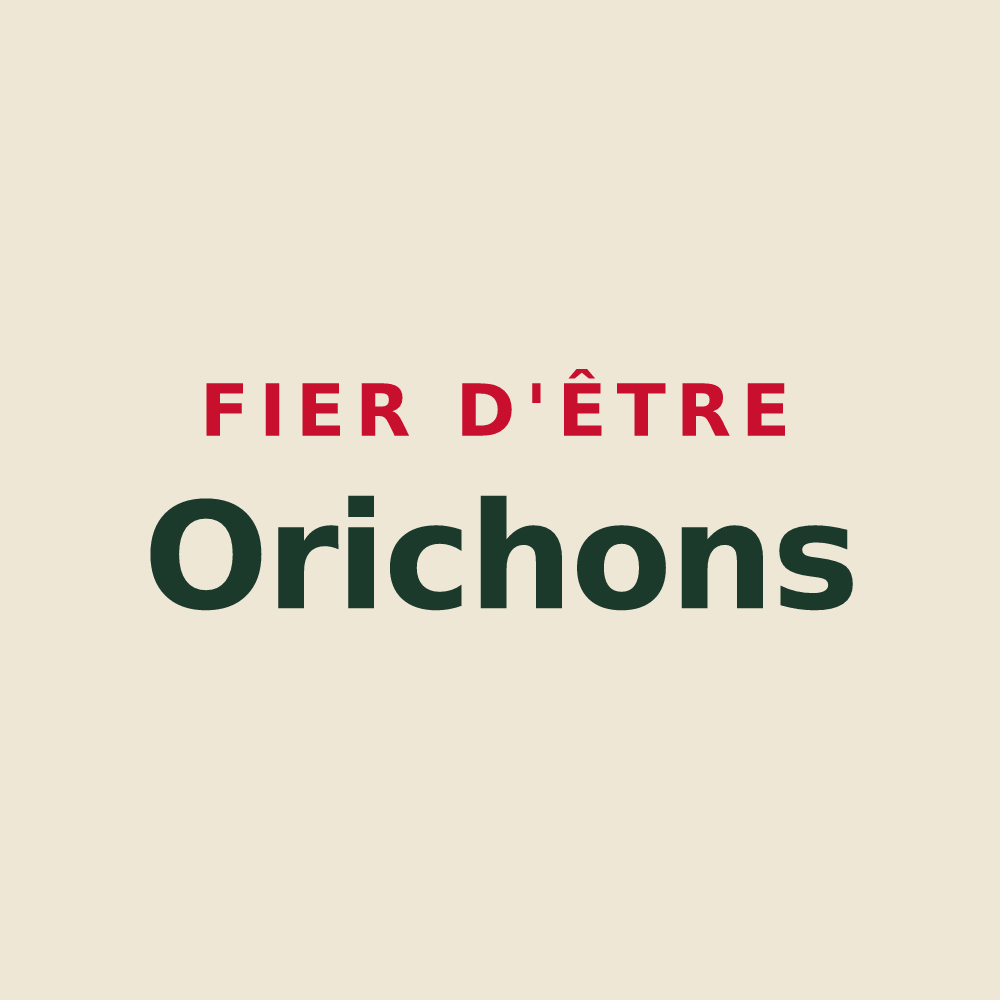 Tote bag « Fier d'être Orichons » — design pour Oris-en-Rattier