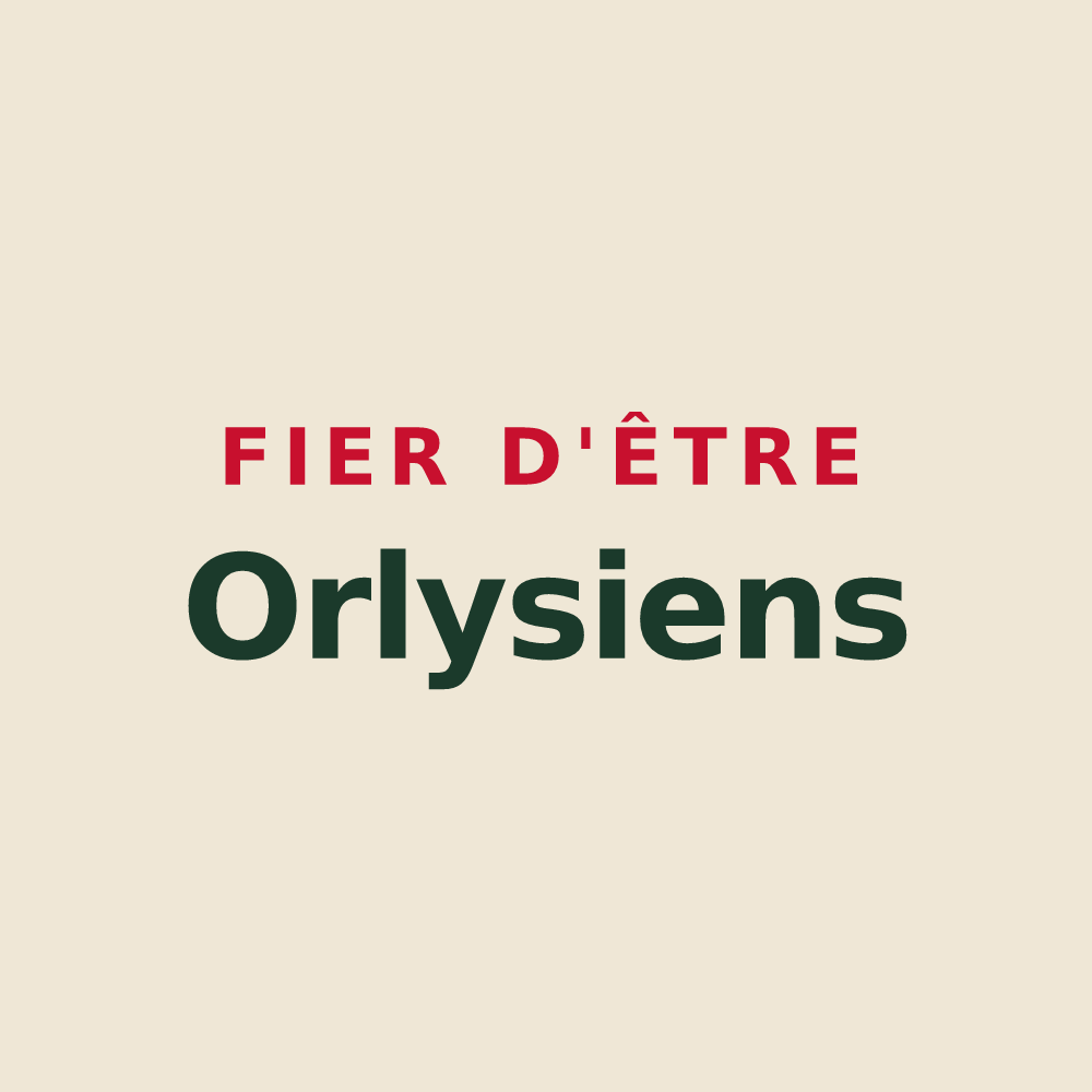 Tote bag « Fier d'être Orlysiens » — design pour Orly